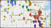 Buenos Aires Hostels Maps