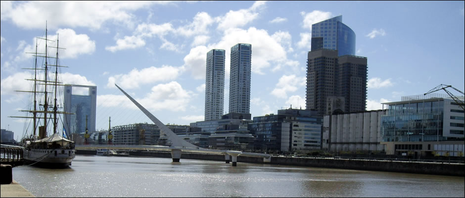 Fin de semana en Buenos Aires: Puente de la Mujer, Puerto Madero, Buenos Aires