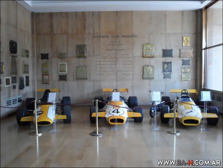 Autos de Reutemann en el Museo del Automóvil Club Argentino