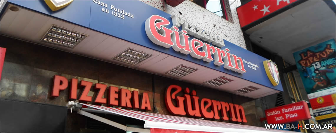 Pizzería Güerrín, pizzerías clásicas de Buenos Aires