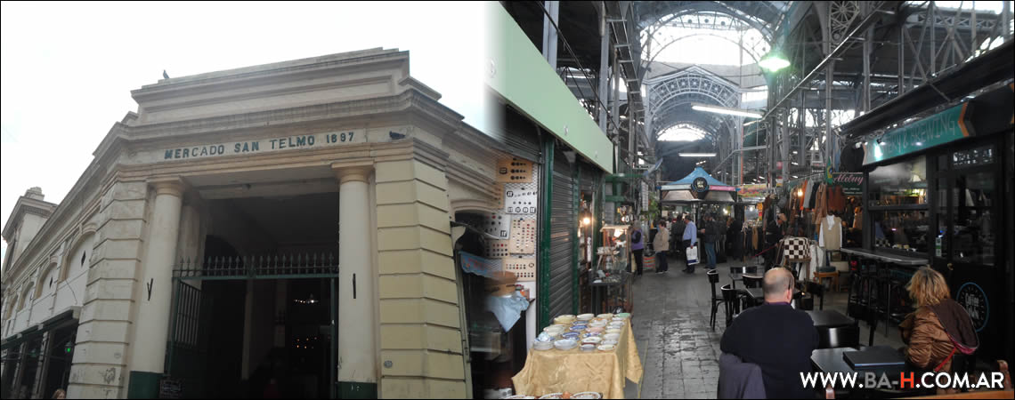Recorrido a pie por San Telmo: Mercado de San Telmo