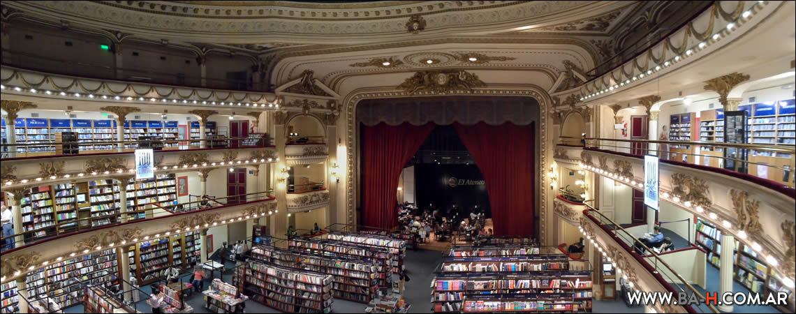 101 cosas sobre Buenos Aires Librería El Ateneo Grand Splendid