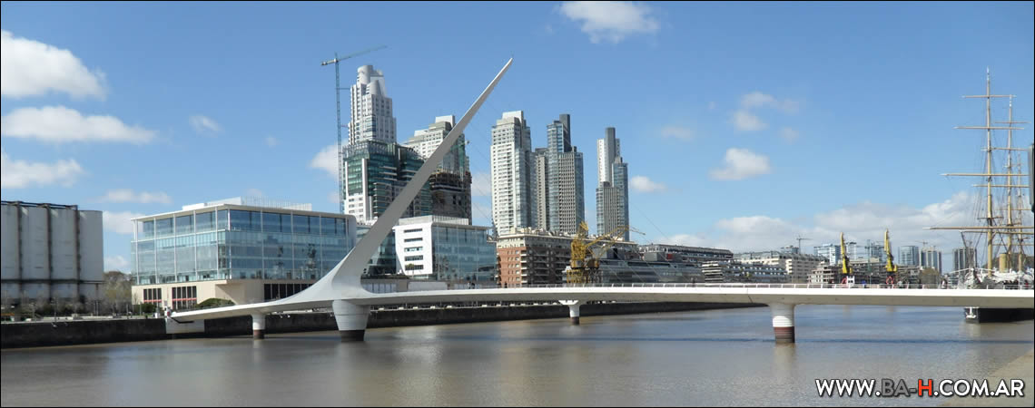 101 cosas para hacer en Buenos Aires Puente de la Mujer