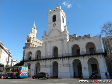 Fachada del Cabildo de la Ciudad de Buenos Aires
