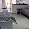 Comedor con cama y mesa del departamento en Monroe y Av. Del Libertador, Buenos Aires, alquiler temporario