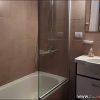 Baño con ducha y bañadera, bañera del departamento en Monroe y Av. Del Libertador, Buenos Aires, alquiler temporario